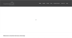 Desktop Screenshot of isu.incentiveservices.com
